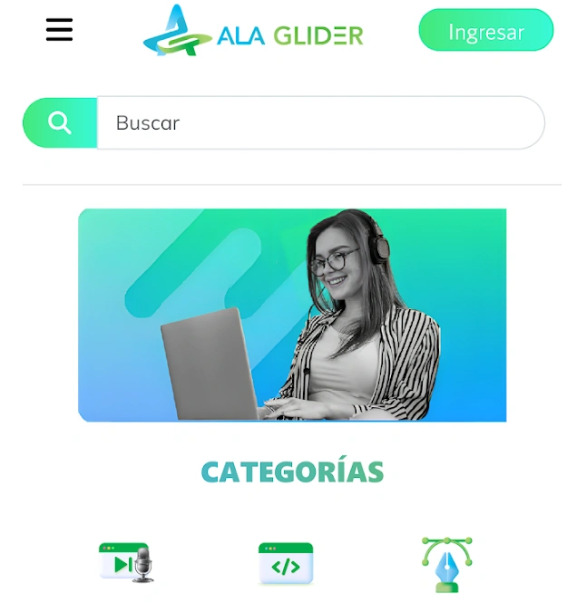 Vista previa de Alaglider